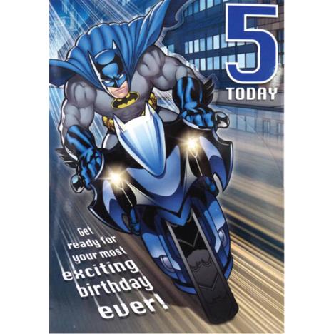 5 Today Batman Birthday Card £2.40